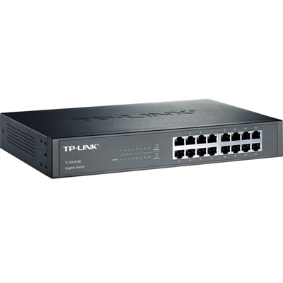 TP-LINK TL-SG1016D Switch 16xGB - TL-SG1016D - Switches armario